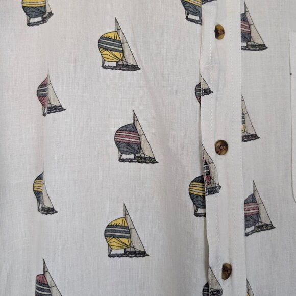 Bugle Boy Sailboat Buttoned Shirt - Picture 3 of 5